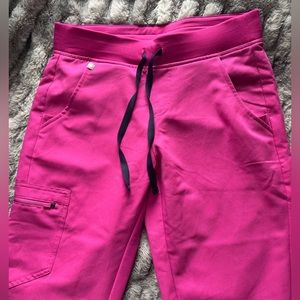 NWOT FIGS Small TALL Zamora's in Electric Orchid